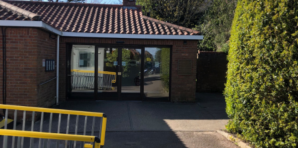 Front of our Surgery